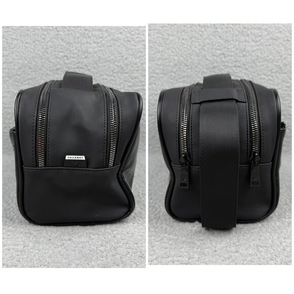 Callaway Bag Black Toiletry Case Travel Dopp Kit Pouch Accessory Golf Clutch 1 - Picture 3 of 11